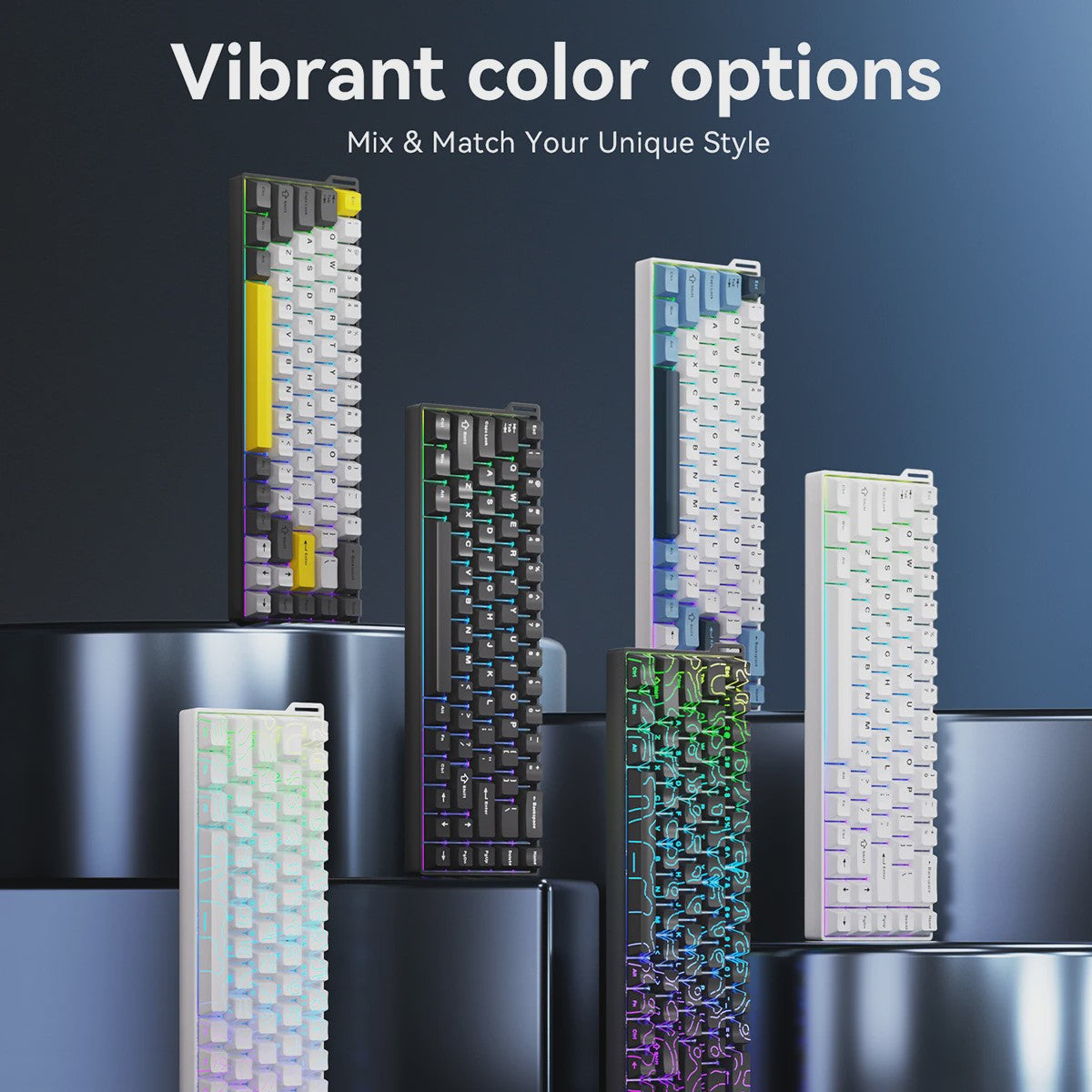 Ajazz AK680 V2 Gaming Toetsenbord: Magnetische Switches, 8K Polling Rate & RGB