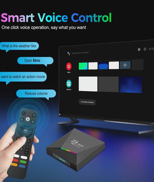 Z1 Max Android 15 Smart TV Box: 8K Ultra HD Media Player met 4GB RAM & Dual WiFi