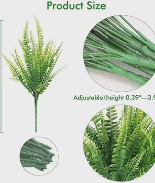 Set van 2 Kunstplant Varens - Decoratieve Groene Planten voor Scandinavisch Interieur