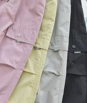 Kinder Cargo Joggers - Luchtige Zomerbroek met Elastische Enkel