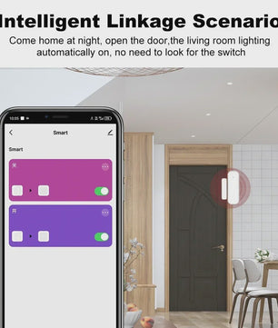 Zigbee 3.0 Deur- en Raamsensor - Slimme Beveiliging met App & Voice Control
