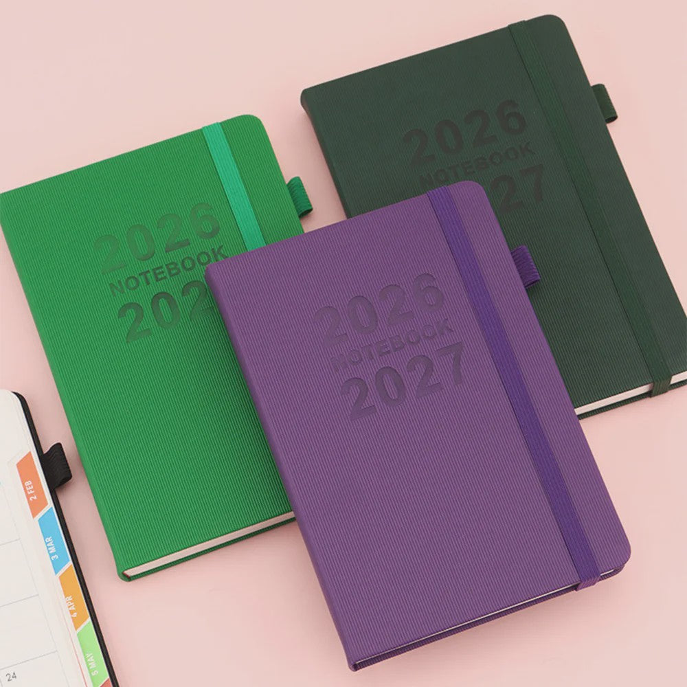 Agenda & Notitieboek 2026-2027: Perfect voor Studenten, Kantoor en Dagelijkse Planning