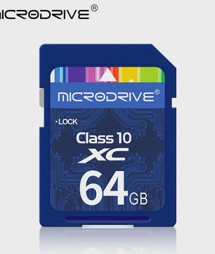 Snelle SD Kaart (16GB-256GB) - Class 10 SDHC/XC Geheugenkaart voor Camera's