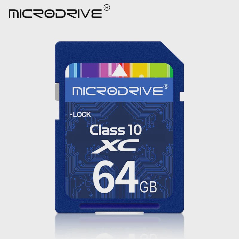 Snelle SD Kaart (16GB-256GB) - Class 10 SDHC/XC Geheugenkaart voor Camera's