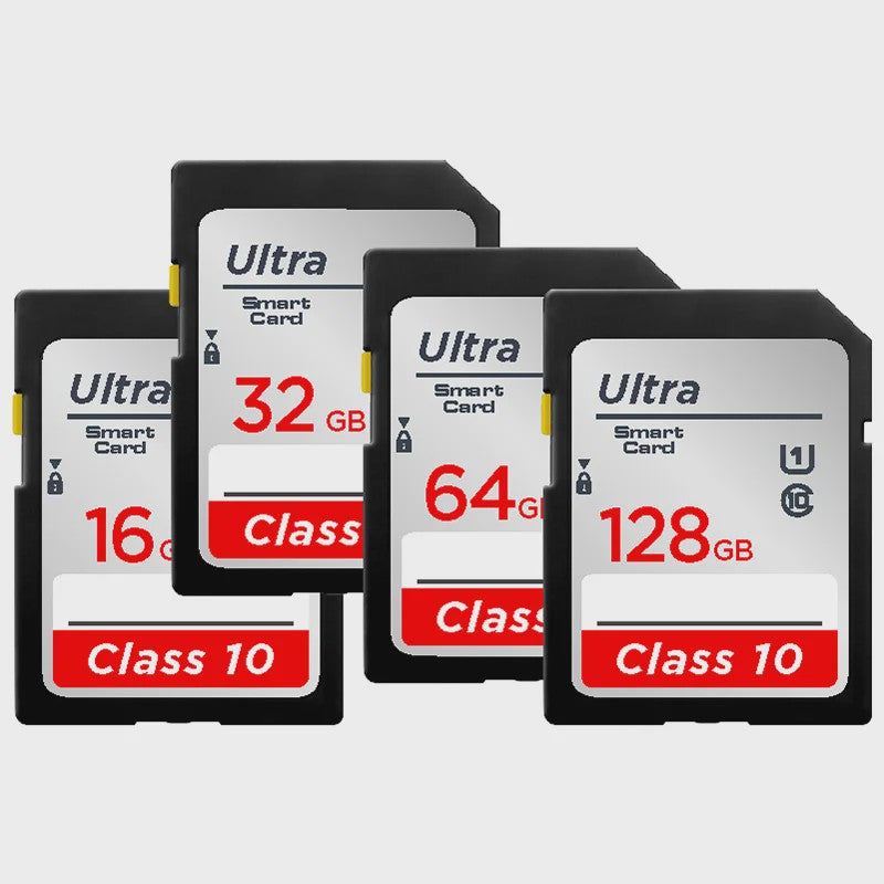 Snelle SD Kaart 16GB t/m 256GB - Class 10 V10 Geheugenkaart voor Camera