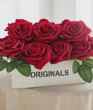 Kunst Rozen Foam - Set van 10 tot 100 Stuks - Decoratie Bruiloft, Feest & Cadeau