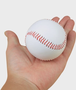 Set van 12 Baseball Softbal Trainingsballen - 9 Inch, Handgemaakt, Hard & Zacht