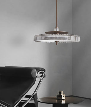 Moderne Gouden Minimalistische Hanglamp met LED - Stijlvolle Decoratie voor Eetkamer, Slaapkamer