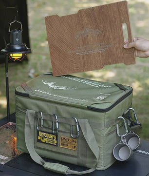 Tactische Picknicktas 36L - Waterdicht & Thermisch met Afneembaar Tafelblad