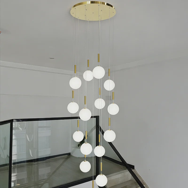 Moderne LED Plafond Hanglamp - Stijlvolle Verlichting voor Woon- en Eetkamer