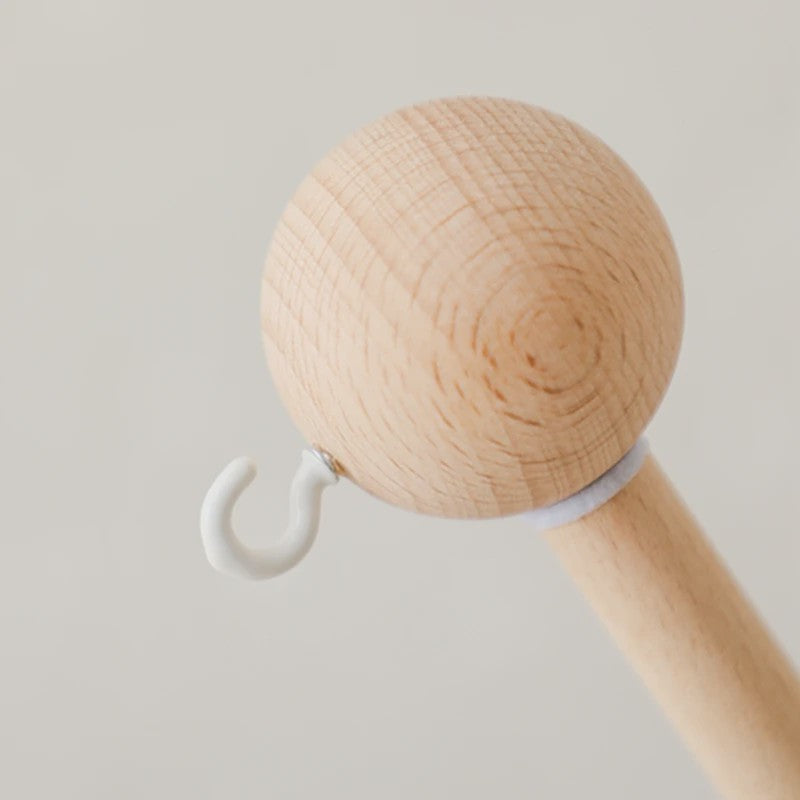 Houten Baby Bedmobiel Armatuur - Veilige & Stijlvolle Ophanging voor Speelgoed