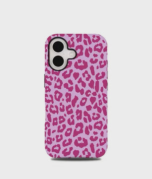 Luxe Leopard Print Hoesje voor iPhone - Dubbellaags Bescherming