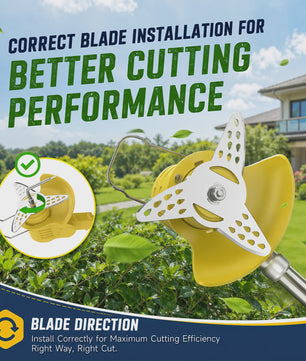 Accu Grastrimmer met Wielen - 3-in-1 Bosmaaier & Kantensnijder - 21V