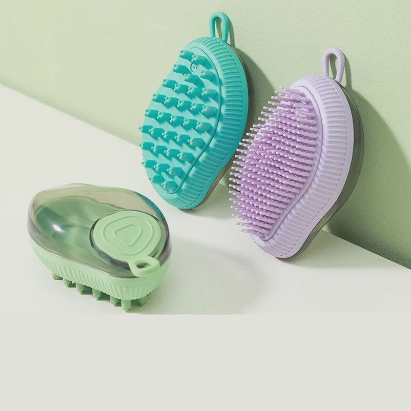 Siliconen Honden & Katten Borstel - Doucheborstel met Massagefunctie
