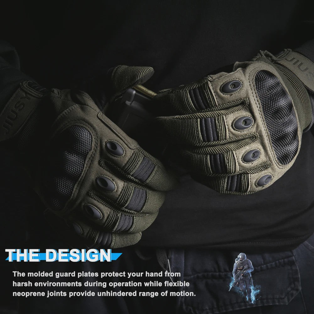 Tactische Volledige Vinger Handschoenen met Touchscreen Functionaliteit - Outdoor Sport & Werk