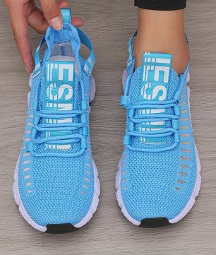 Ademende Sportschoenen Dames - Lichtgewicht Mesh, Comfortabele Zachte Zool, Casual Sneakers