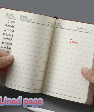 A6 Notitieboek 360 Pagina's - Lijn of Blanco - Dagboek, Planner, Journal