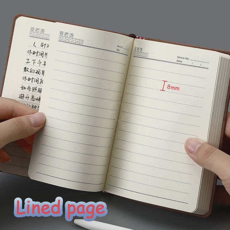 A6 Notitieboek 360 Pagina's - Lijn of Blanco - Dagboek, Planner, Journal