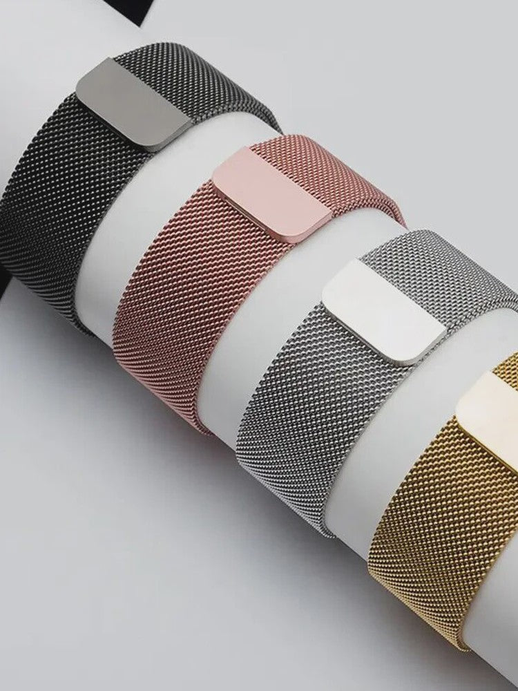 Milanese Loop Band voor Apple Watch - Premium Roestvrij Staal - Diverse Maten & Series