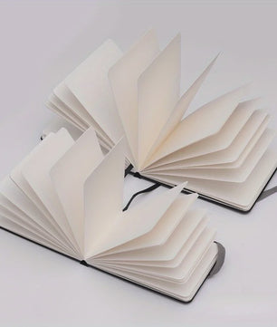 Draagbaar Aquarel Schetsboek - 300g Dik Papier, Antiek Stijl, 24 Vel, Ideaal voor Buiten Tekenen