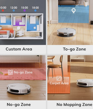 ILIFE V20 Robotstofzuiger: Krachtige 5000Pa zuigkracht, slimme LiDAR navigatie & app bediening