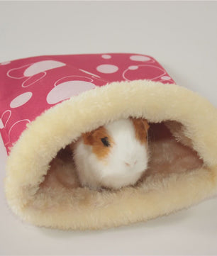 Warm en Comfortabel Nestje voor Hamsters, Cavia's en Kleine Dieren - Willekeurige Kleur