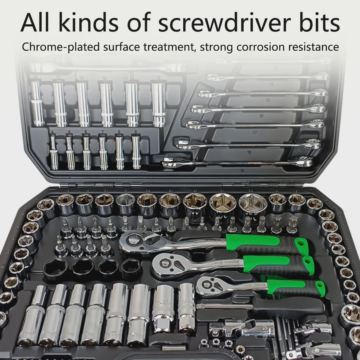 150-delige Multifunctionele Autoreparatie Gereedschapskist - Complete Mechanische Toolkit