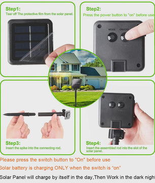Solar LED Slinger Verlichting - Sfeervolle Tuindecoratie met 10/20/38 Lampjes
