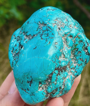 Ruwe Turquoise Kristal - Natuurlijke Energie Steen voor Healing en Decoratie