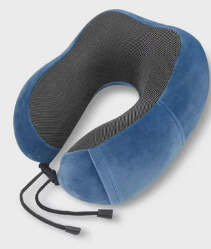 Ergonomisch U-vormig Reiskussen met Traagschuim voor Nekondersteuning in Auto, Vliegtuig en Thuis