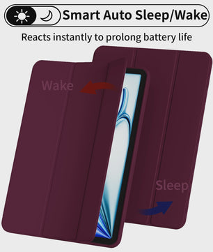 iPad Hoes 11" 11e Gen (2025) & 10.9" 10e Gen (2022) - Smart Cover met Auto Wake/Sleep