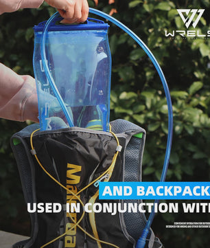 Opvouwbare Siliconen Waterfles 500ml met Rietje - BPA-vrij voor Sport & Reizen