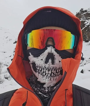 Sportzonnebril Oversized Mirror Lens - Lichtgewicht & UV-bescherming voor Heren & Dames