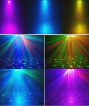 Krachtige Party & DJ Verlichting: RGB LED Effecten, Magische Bal & Stroboscoop met Afstandsbediening