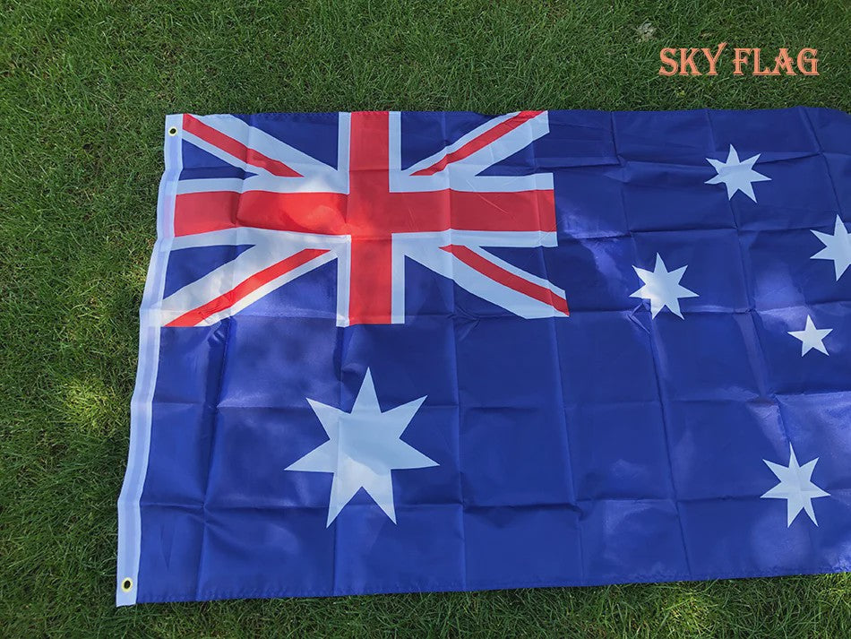 Australische Vlag 90x150cm - Polyester - Feestelijke Decoratie