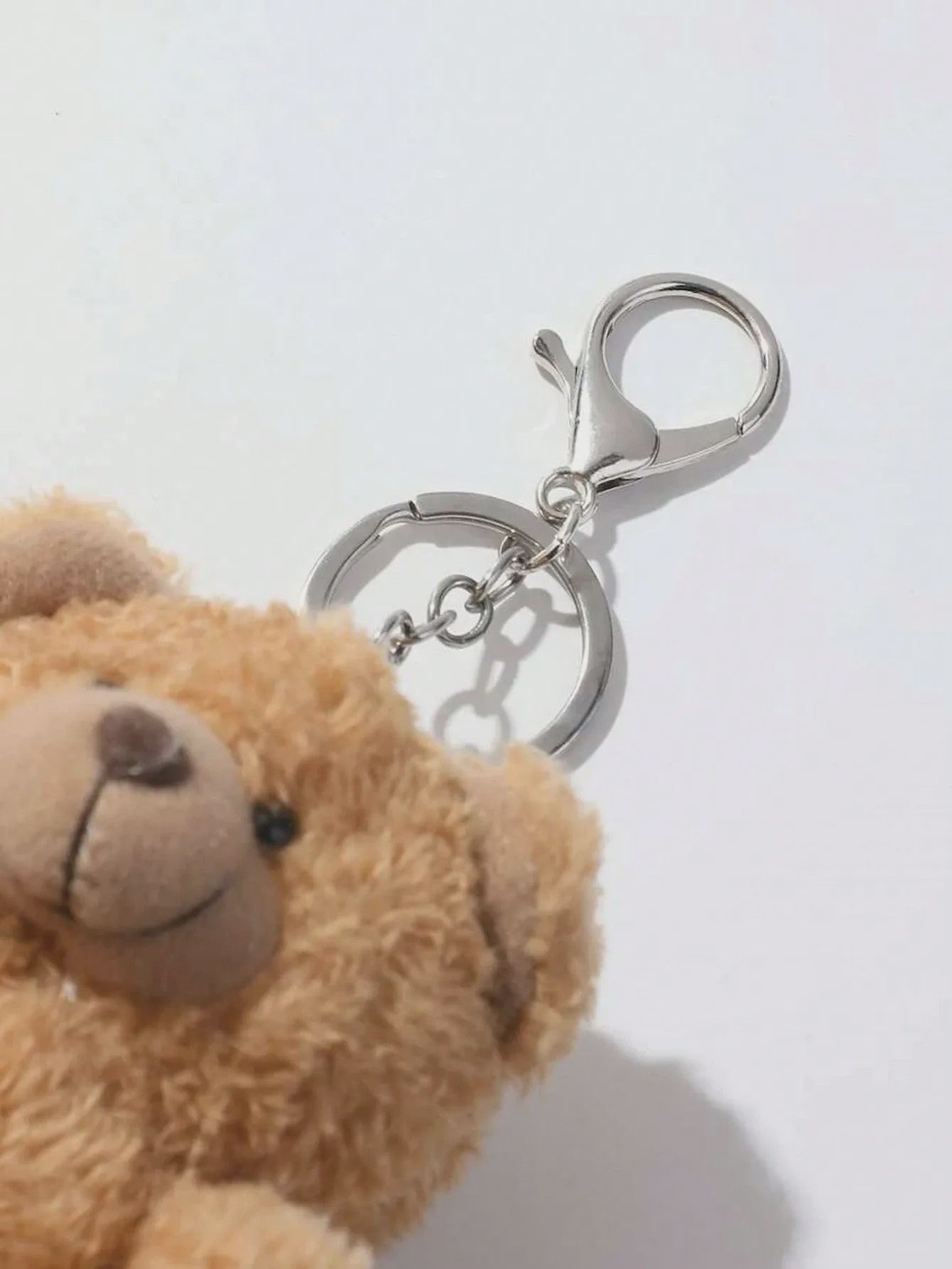 Schattige Pluche Beren Sleutelhanger - Knuffelbeestje voor Tas en Sleutels