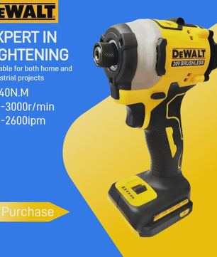DeWalt DCF850 20V Brushless Accu Klopboormachine - Krachtige Impact Schroevendraaier