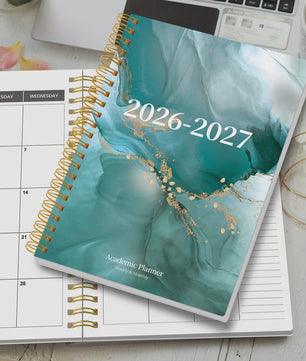 Academische Planner 2026-2027 A5 - Week & Maand - Spiraalbinding