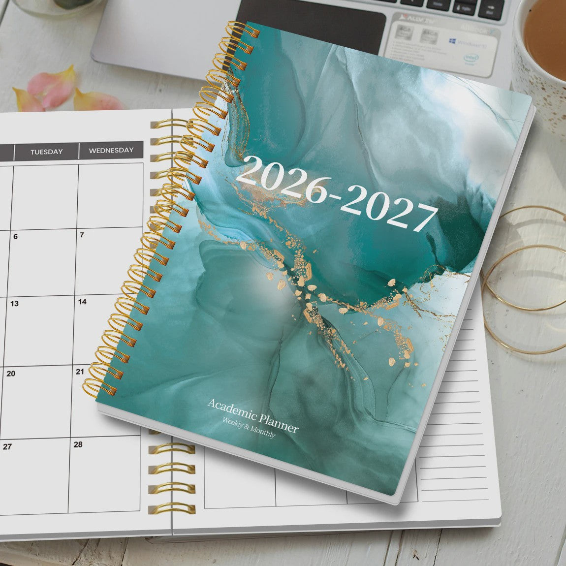 Academische Planner 2026-2027 A5 - Week & Maand - Spiraalbinding