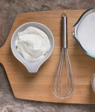 10-inch Roestvrijstalen Garde - Handmatige Eierklopper & Mixer voor Keuken