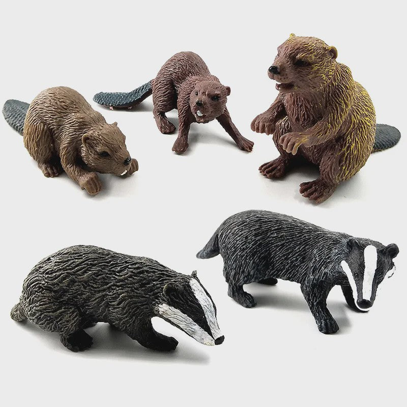 Miniatuur Dieren Beeldjes - Bosdieren, Vogels & Meer voor Tuin & Huisdecoratie