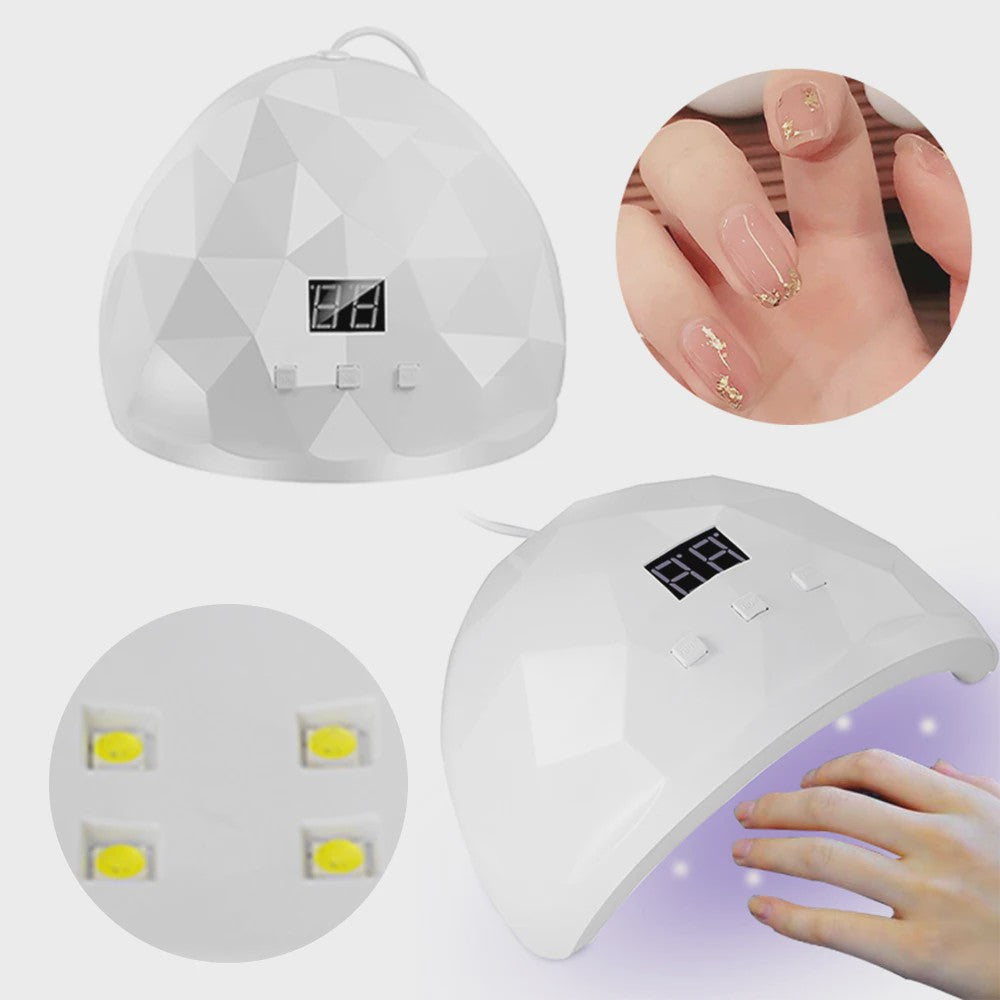 Professionele UV/LED Nageldroger Lamp voor Gel Polish - Snel Drogen Thuis & Salon