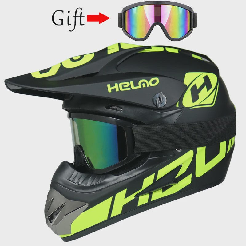 Off-Road Motorcross Helm voor Kinderen & Jongeren - Veilig & Stijlvol