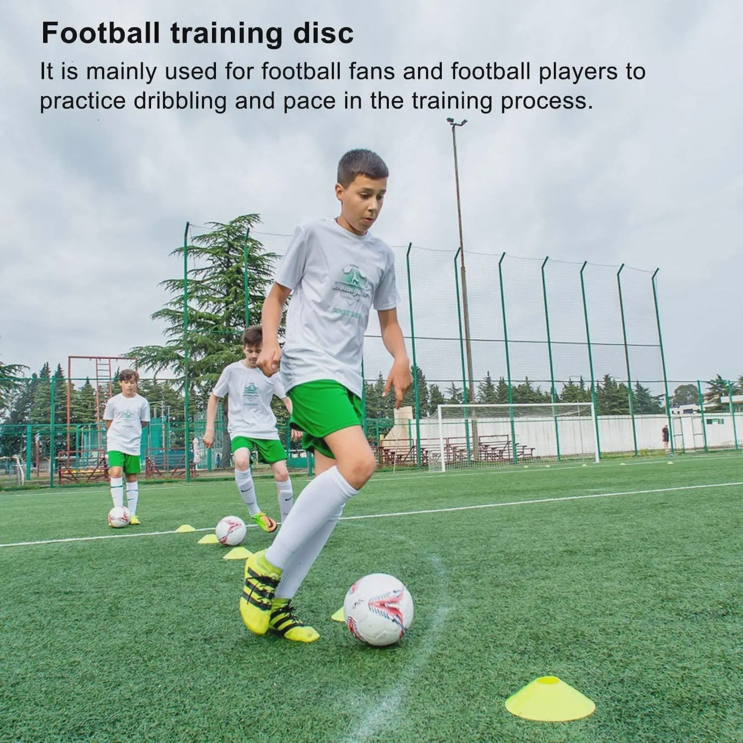 Agility Ladder & Voetbal Trainingscones Set voor Snelheid, Wendbaarheid en Voetbaltraining