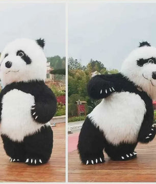 Opblaasbaar Panda Kostuum - Volwassen Maat voor Feestjes, Halloween & Cosplay
