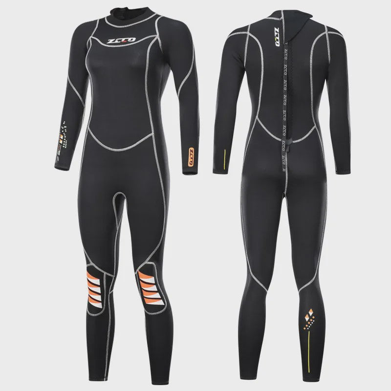 3MM Neopreen Wetsuit Heren Dames - Duiken, Surfen, Vissen