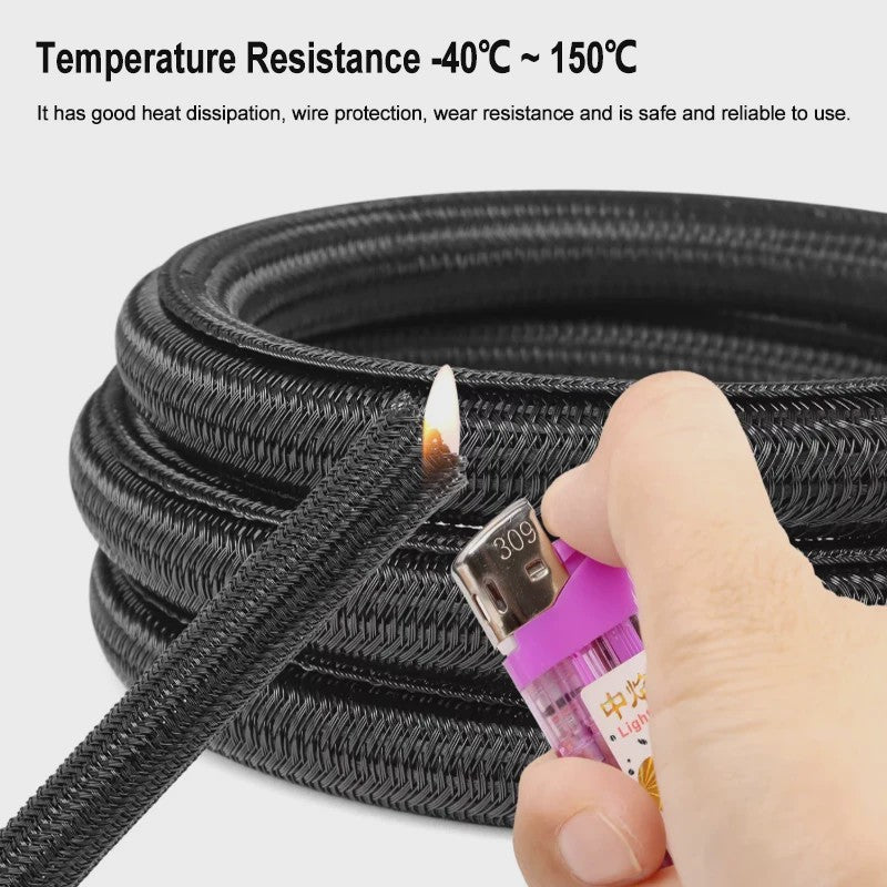 Gevlochten PET Kabel Beschermhoes - 3mm tot 32mm - Draad Organizer