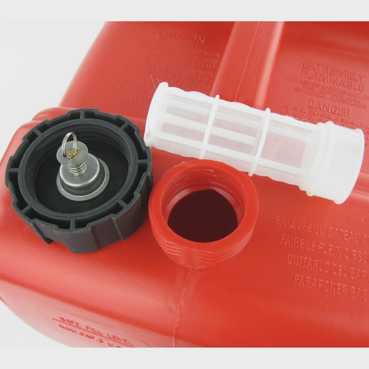 Draagbare Benzinetank Boot 24L - Kunststof Brandstoftank voor Buitenboordmotor