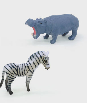 Set van 12 Realistische Wild Animal Dierenfiguren - Speelgoed & Cadeau voor Kinderen