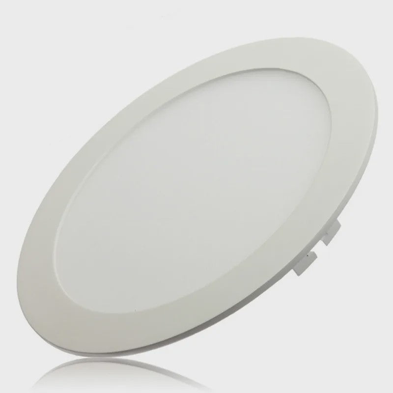 Ultra Dunne LED Panel Downlighter - Rond Verzonken Plafondlamp